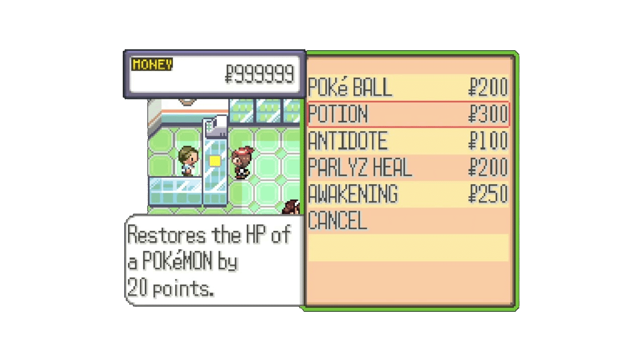 Cheats de Pok&eacute;mon Ruby: Master Ball, Rare Candy e Pok&eacute;mon