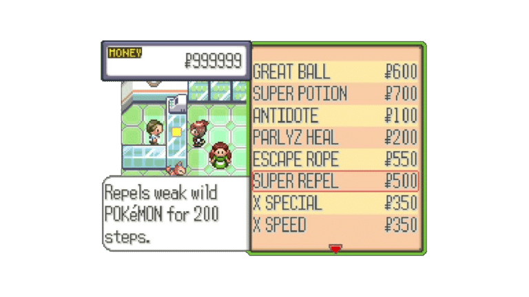 Cheats de Pok&eacute;mon Ruby: Master Ball, Rare Candy e Pok&eacute;mon