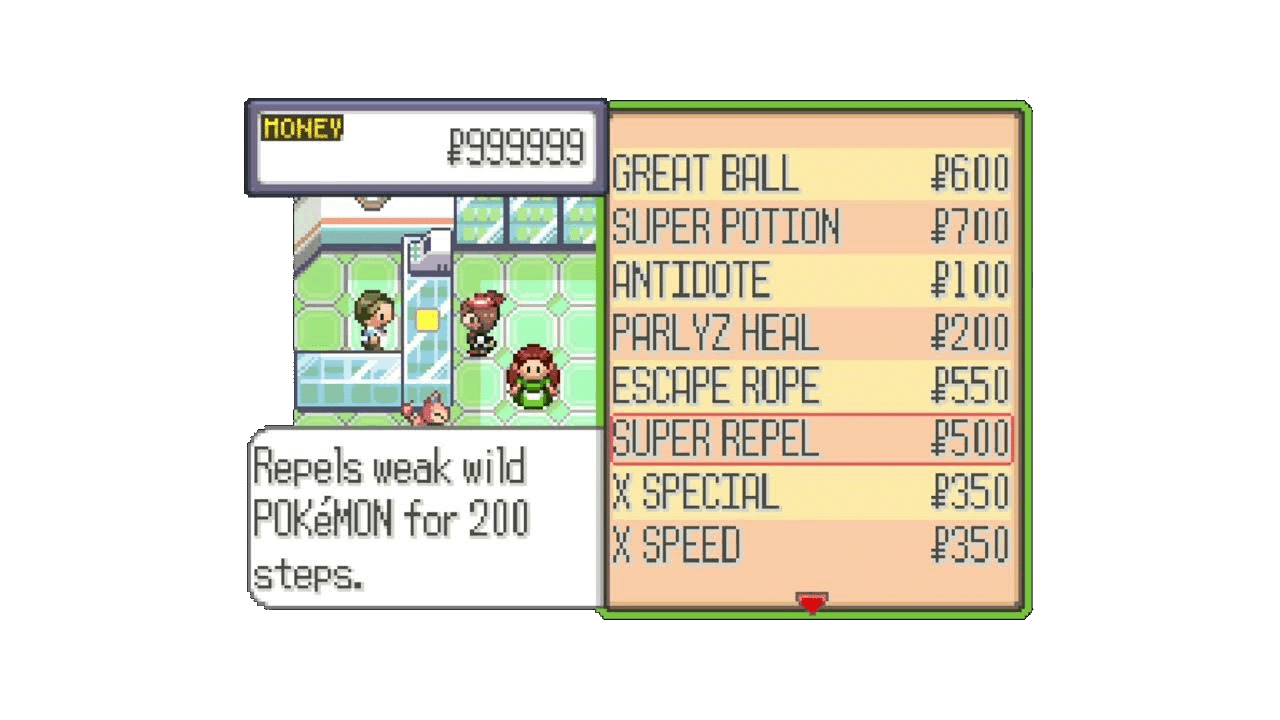 Cheats de Pok&eacute;mon Ruby: Master Ball, Rare Candy e Pok&eacute;mon