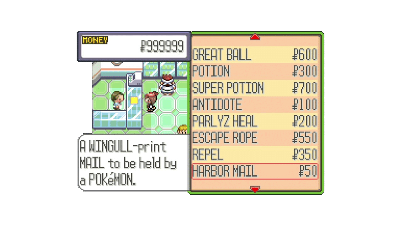 Cheats de Pok&eacute;mon Ruby: Master Ball, Rare Candy e Pok&eacute;mon