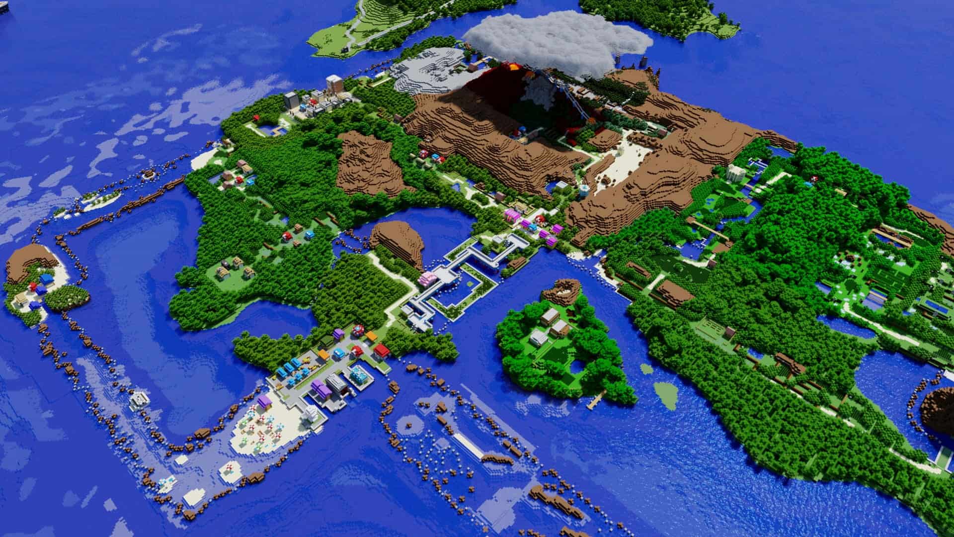 Todo mapa / seed de Minecraft &eacute; infinito.