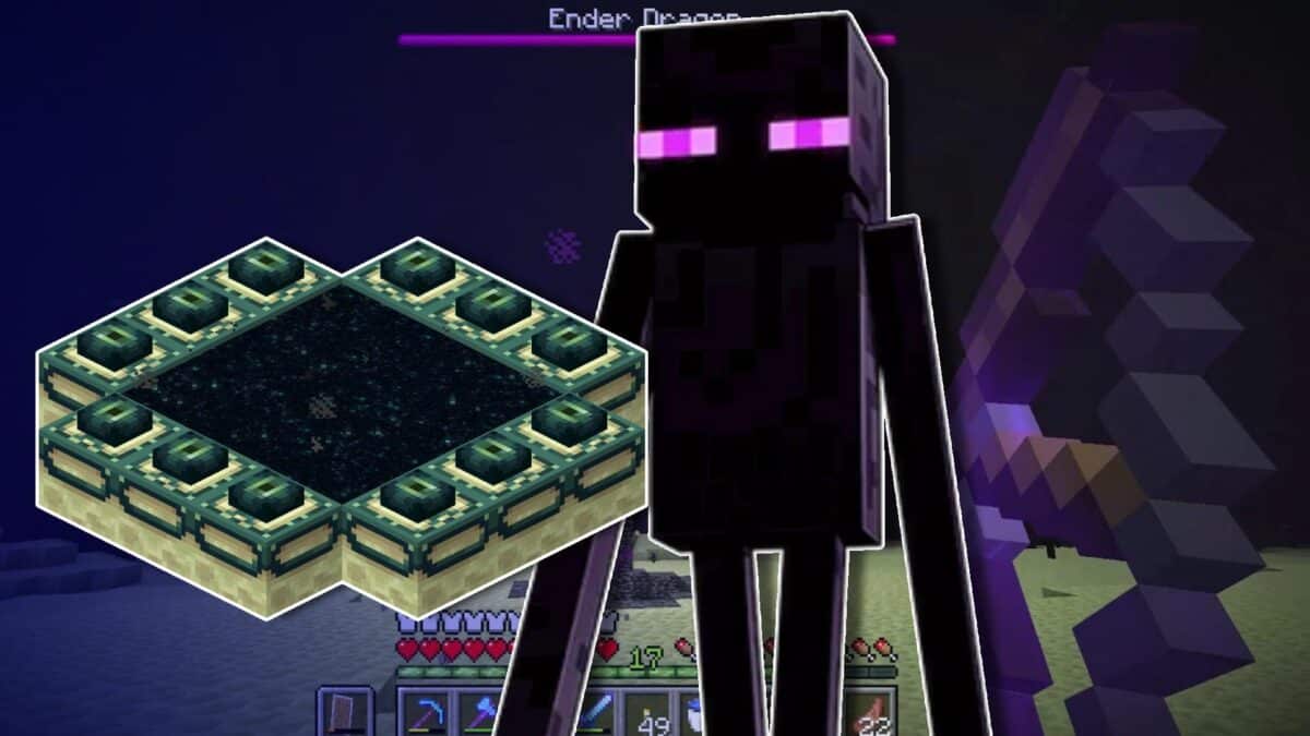 Como fazer o Portal do Fim no Minecraft