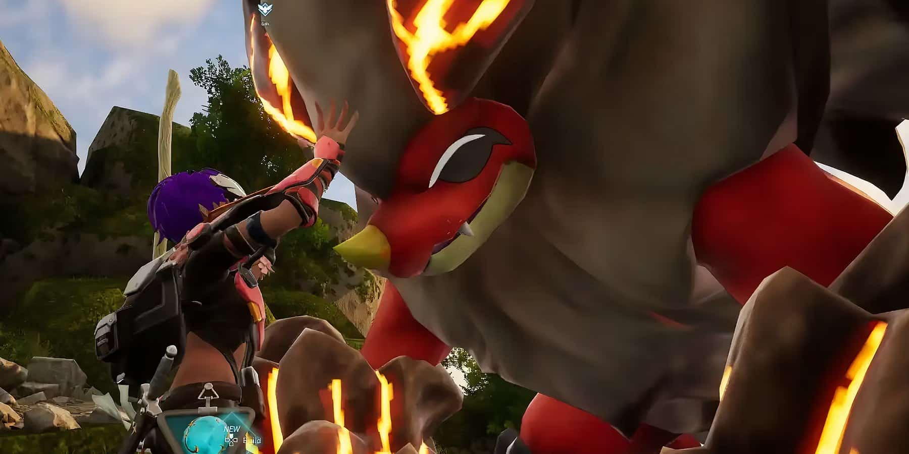 Blazamut &eacute; um dos Melhores Pals de Palworld do elemento fogo. (Divulga&ccedil;&atilde;o / Internet)