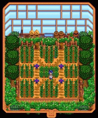 Como desbloquear e usar a estufa Stardew Valley