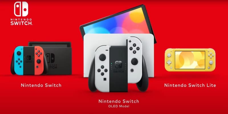 Todos os modelos do Nintendo Switch
