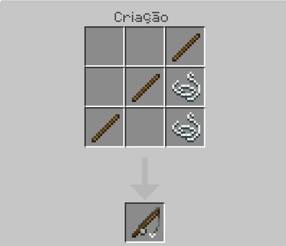 Foto tema: Tutorial sobre como fazer Vara de Pesca no Minecraft. (Divulga&ccedil;&atilde;o / Internet)