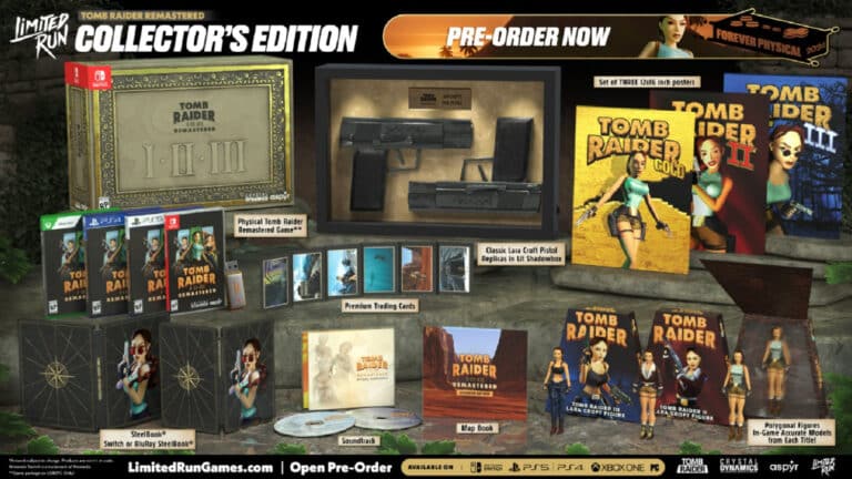 Edi&ccedil;&atilde;o de Colecionador de Tomb Raider I-III Remastered