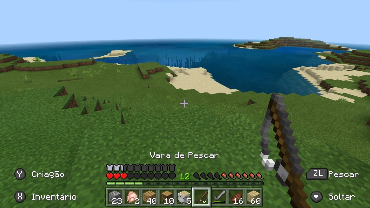 Foto tema: O que da pra obter pescando no Minecraft. (Divulga&ccedil;&atilde;o / Internet)