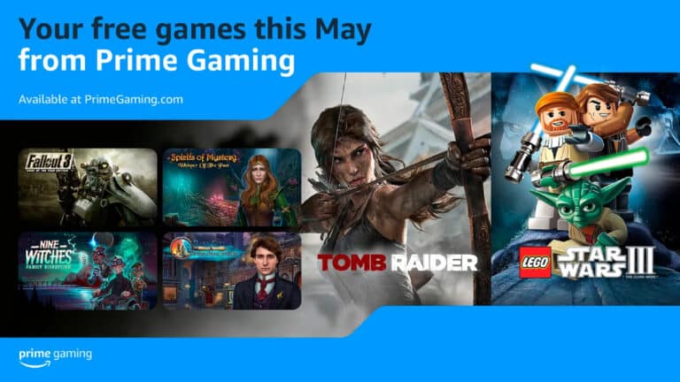 Prime Gaming: Confira os jogos grátis de Maio (2024) Imagem promocional dos jogos do Prime Gaming de maio de 2024