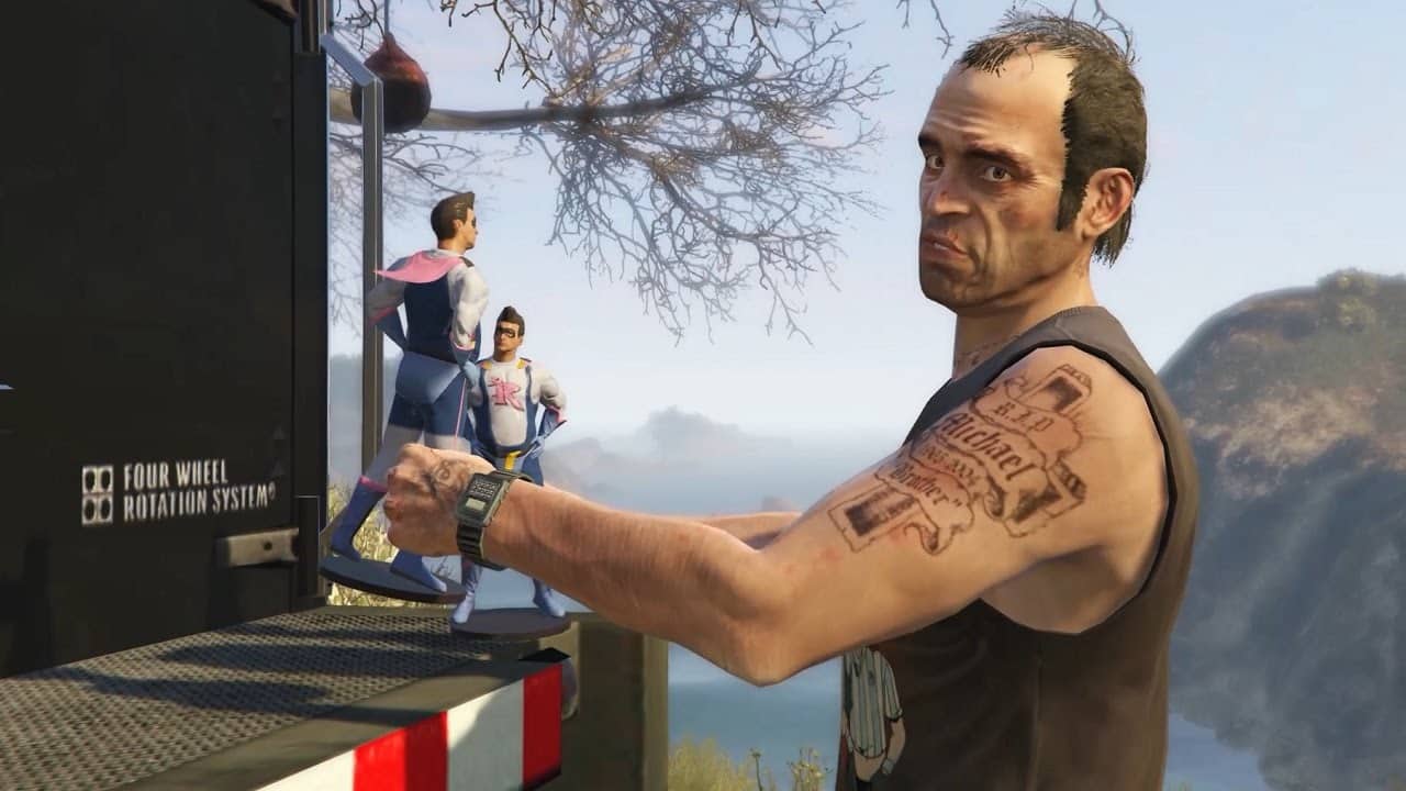 Trevor Philips auxilia o jogador no servi&ccedil;o "Financiamento S&eacute;rie A".