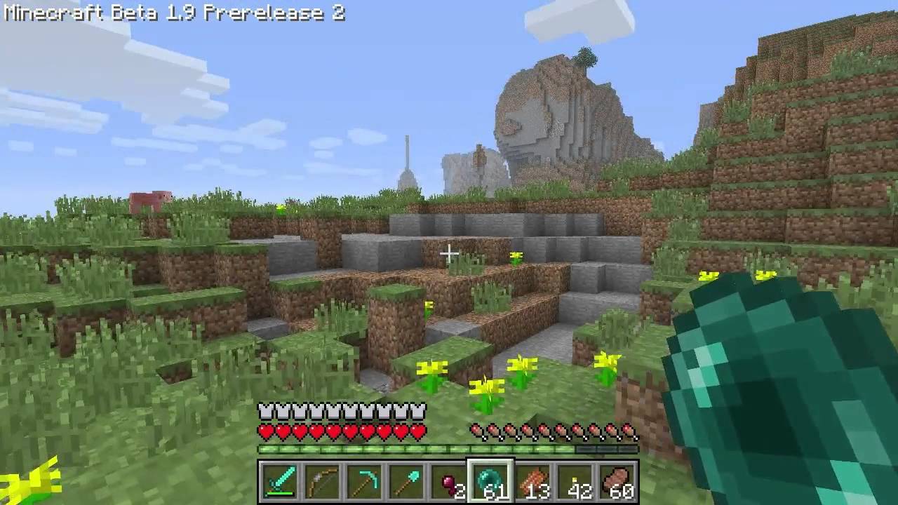 Ao arremessar uma P&eacute;rola do Ender "Ender Pearl" no Minecraft, o jogador se teletransportado para o local de queda.