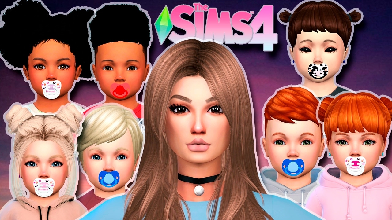 Foto tema: Desafio dos 7 beb&ecirc;s no The Sims 4. (Divulga&ccedil;&atilde;o / Internet)