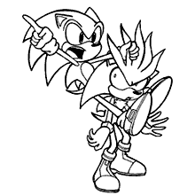 Mais de 50 Desenhos do Sonic para colorir