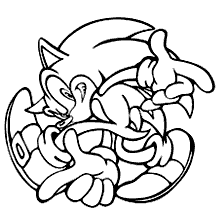 Desenhos do Sonic para colorir