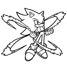 Mais de 50 Desenhos do Sonic para colorir