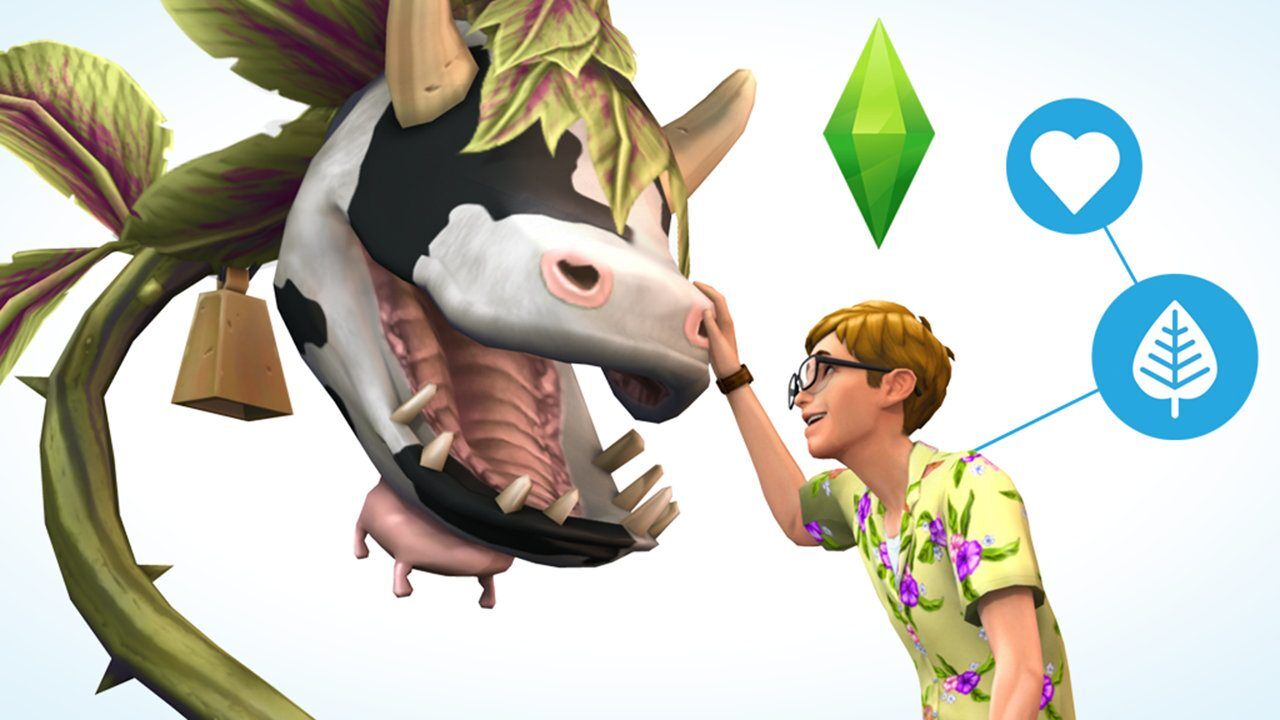A Planta-Vaca &eacute; uma das criaturas mais perigosas de The Sims e que pode facilmente engolir um Sim. Uma das formas mais populares de matar um sim no the sims 4