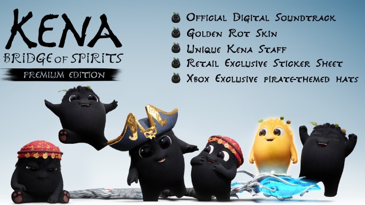 Imagem promocional dos b&ocirc;nus de Kena: Bridge of Spirits