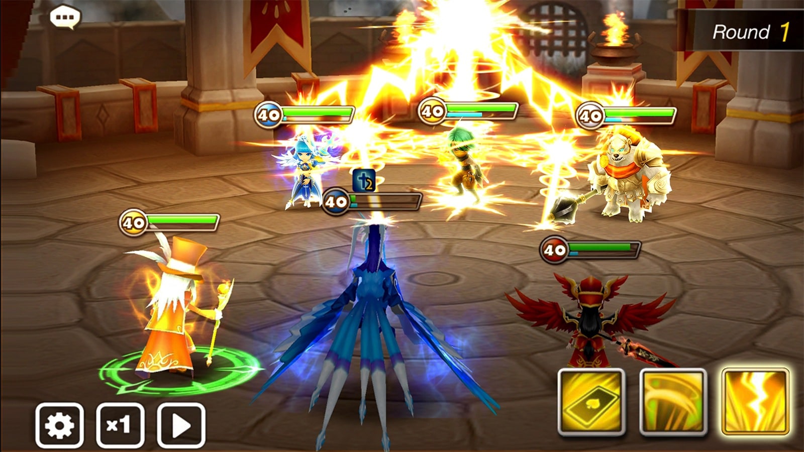 Adquira, treine e utilize suas pr&oacute;prias criaturas poderosas nas batalhas de Summoner's War: Sky Arena!