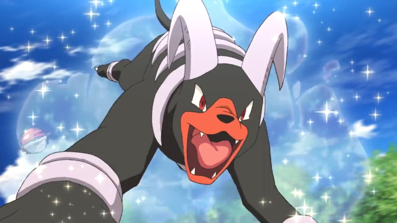 Houndoom &eacute; um Pok&eacute;mon com uma habilidade &uacute;nica poderos&iacute;ssima, capaz de causar ferimentos permanentes em seus inimigos.