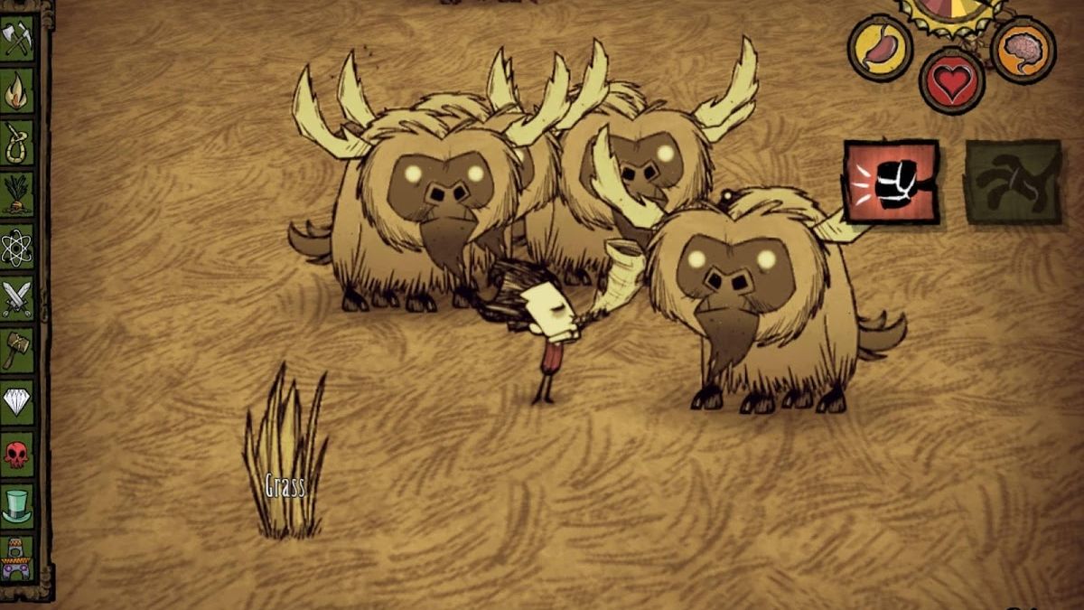 Don't Starve apresenta visuais &uacute;nicos e assustadores para os jogadores.