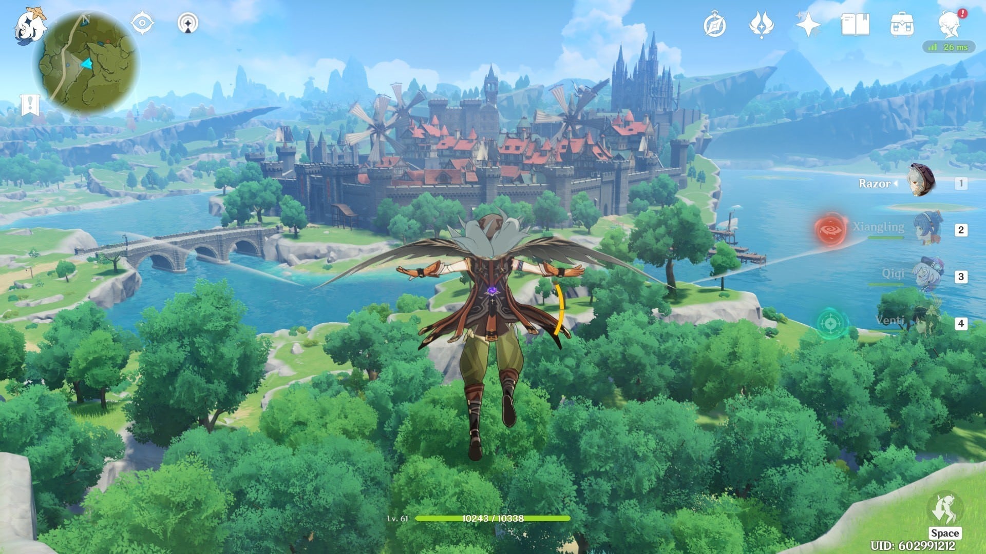 Explore o m&aacute;gico mundo de Genshin Impact com uma s&eacute;rie de personagens cativantes &agrave; sua volta.